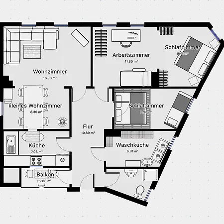 Bettchen - Helle Charmante Wohnung Mit Hochebene Bremerhaven Eksteriør billede